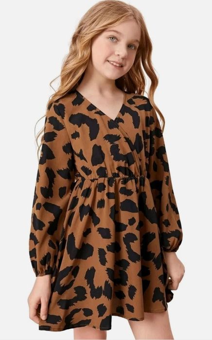 Платье с принтом на 11 лет