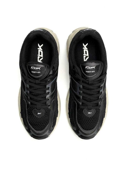 Кросівки Reebok Premier Trinity KFS Black Cream premium весняні i89