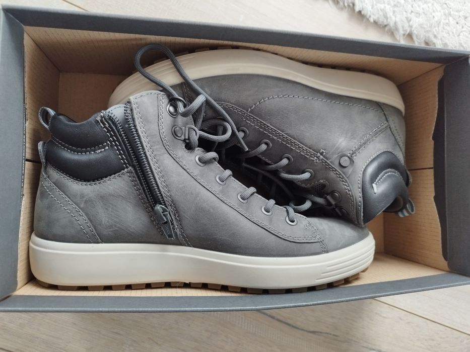 ECCO Soft 7 Trend Urban Boot 40 nowe skórzane sneakersy buty męskie