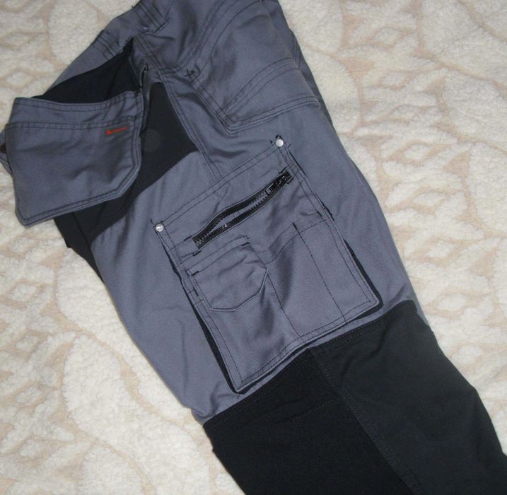 spodnie  L.BRADOR 50 - L elastyczne panele + DEVOLD merino wool