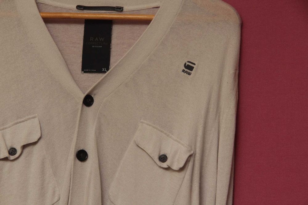 G-Star RAW  рр XL кардиган модал хлопок кашемир
