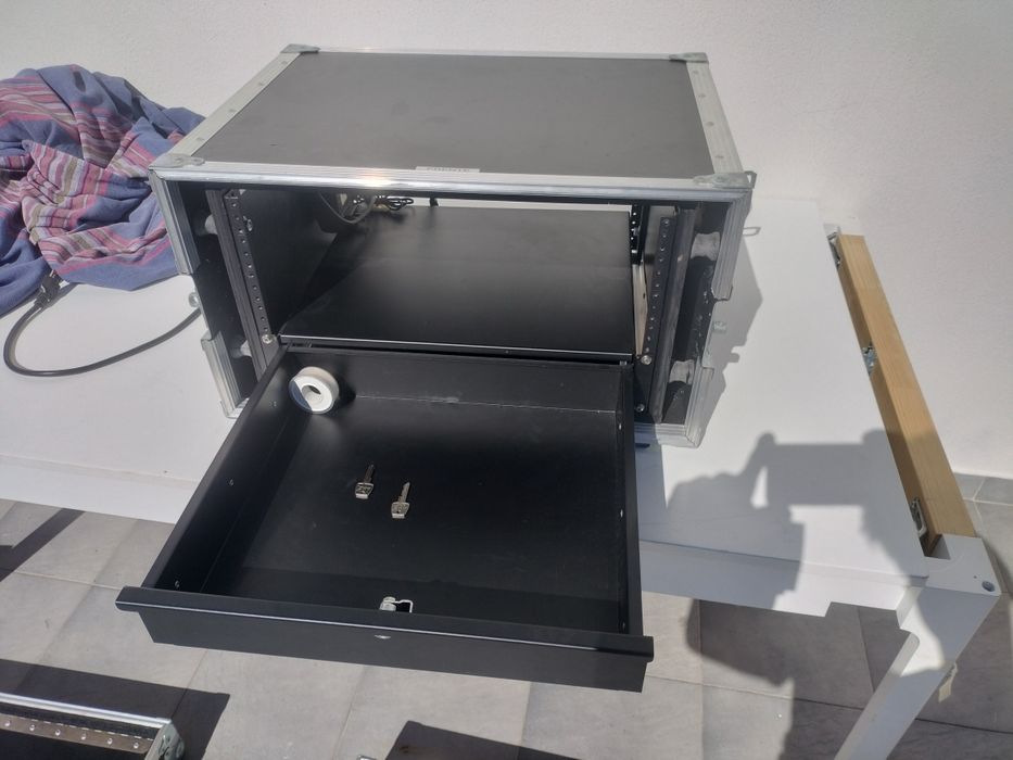 Flight case/rack/Caixa de transporte/mesa