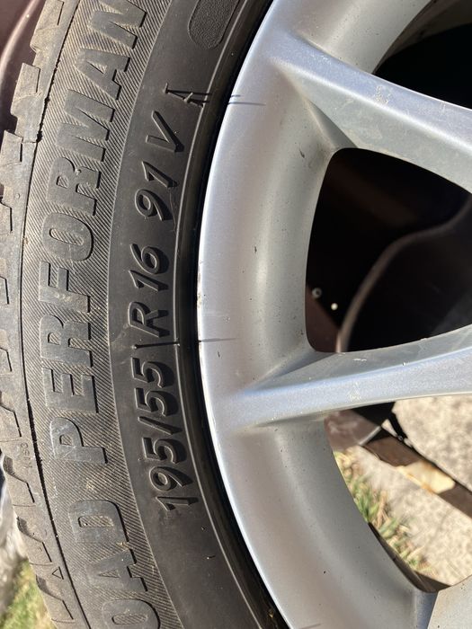 Felgi aluminiowe 16” 4x100 Toyota corolla yaris