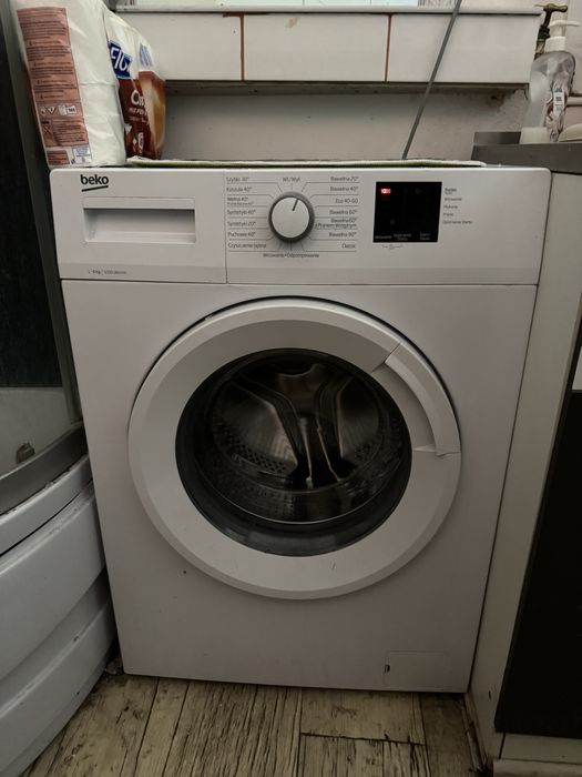 Pralka Beko WUE6511XWW używana kilka razy