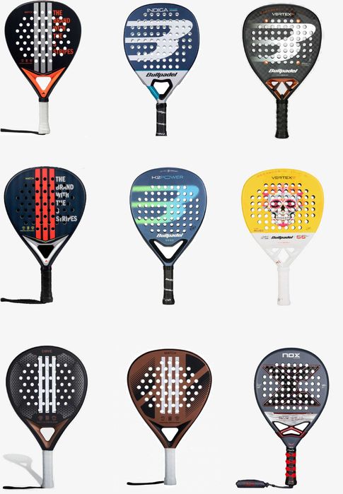 Ракетки для паделу, падел-тенісу - Adidas, Bullpadel, Nox