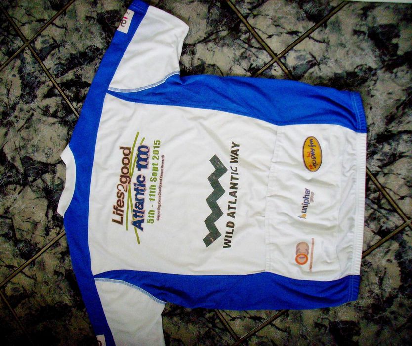 Męska koszulka rowerowa JAMES NICHOLSON -rozm XL