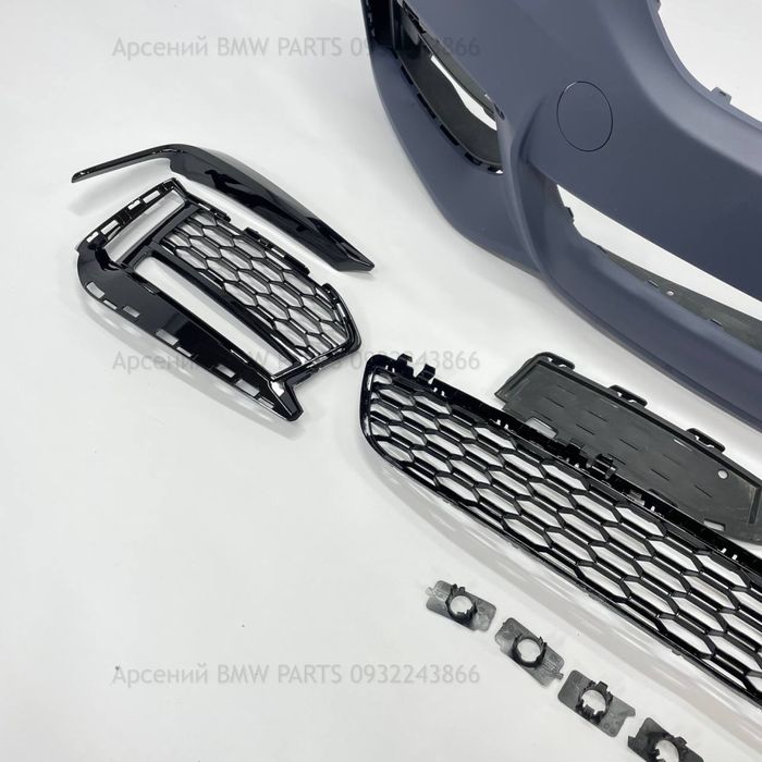 Бампер bmw g30 г30 передній m м пакет packet mtechnic губа обвіс юбка