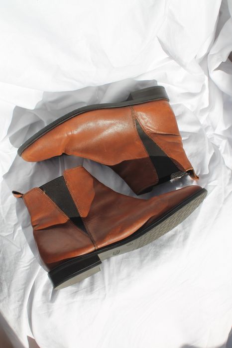 Челсі шкіряні коричневі