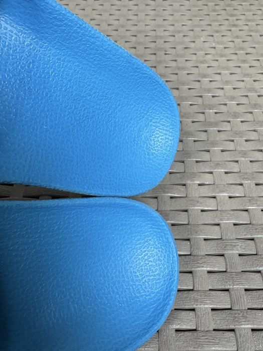 Adidas шлепанцы тапочки 32 размер детские синие