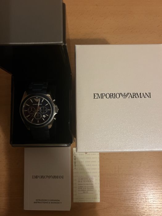 Relogio Emporio Armani original como novo em muito bom estado