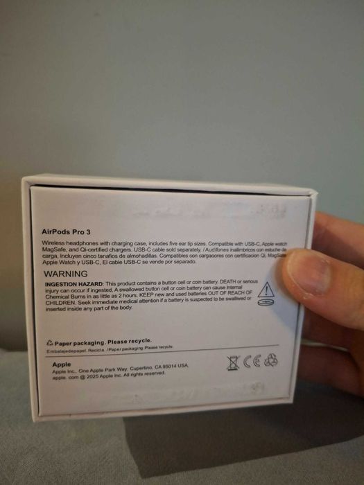 Używane Apple AirPods Pro 3 ANC + paragon/gwarancja
