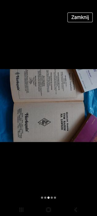 Książka romans TYM RAZEM NA ZAWSZE 1994 rok