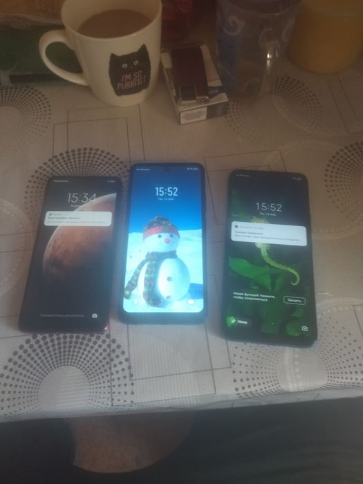 продам 3 телефона  одним лотом