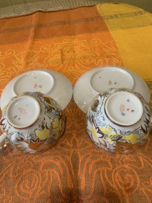 Чайные пары ЛФЗ , от сервиза Ромашки, можно купить попредметно новые