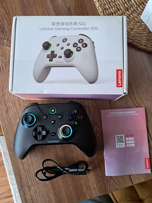 nowy pad gamingowy Lenovo S02 kompatybilny z PC, android, iOS i Nintendo Swich