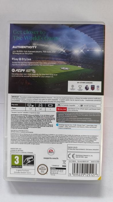 FC24 Nintendo Switch PL po polsku