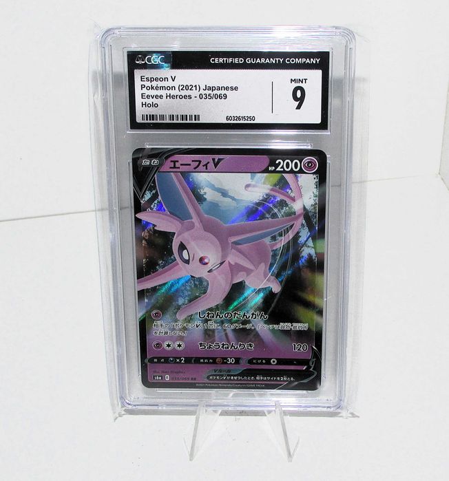 Espeon V Holo - CGC 9 - Pokémon 2021
