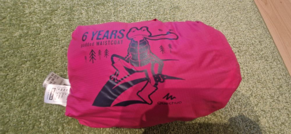 Kamizelka bezrękawnik decathlon 6 lat