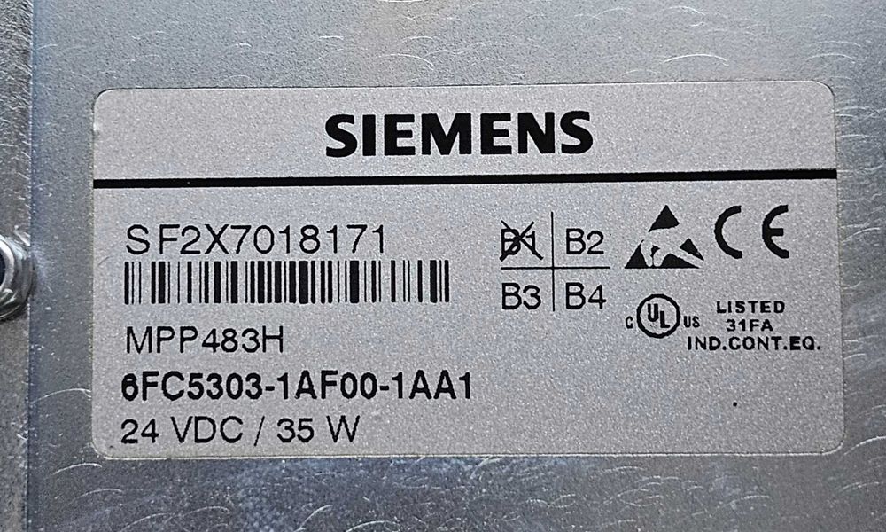 Panel przycisków Siemens MPP483H.