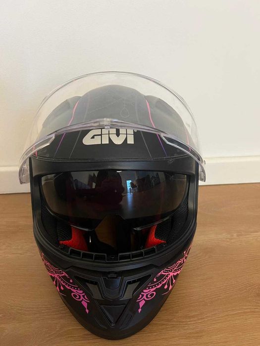 Capacete Givi 50.6 Stoccarda Mendhi COMO NOVO