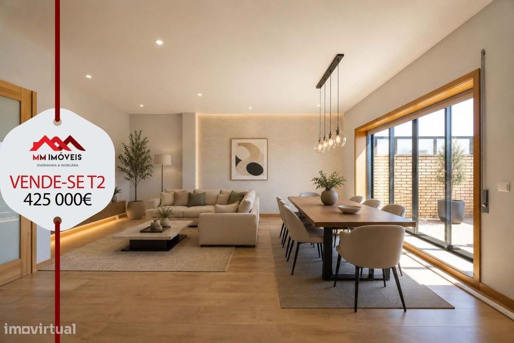 T2 with Sea View | Terraces | Swimming Pool | 200 Meters from the Beach | Lavra