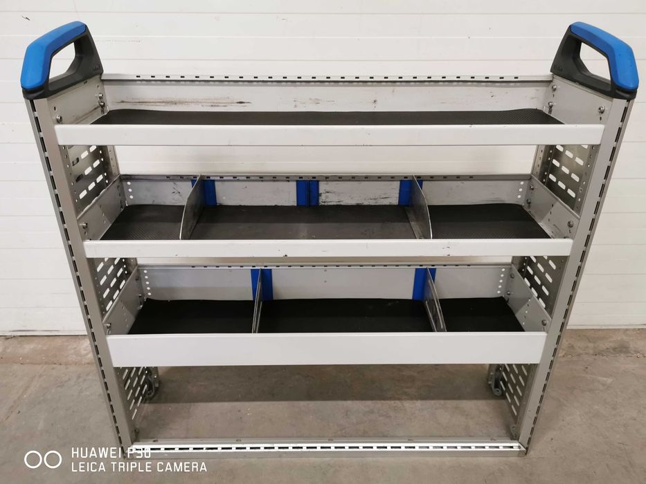 Regał zabudowa serwisowa półki SORTIMO Fiorino Nemo Bipper