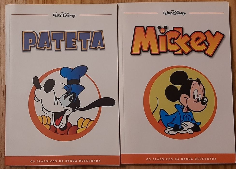 Grandes personagens banda desenhada Mickey Pateta