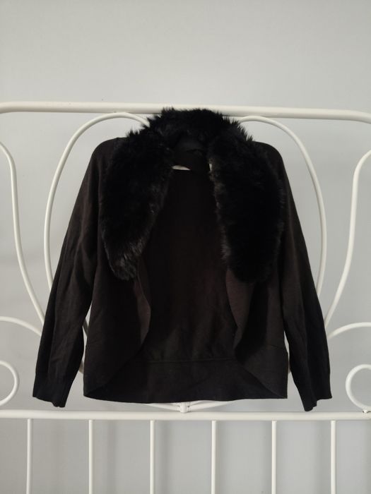 Sweter futerko kardigan bolero bolerko swetaer S