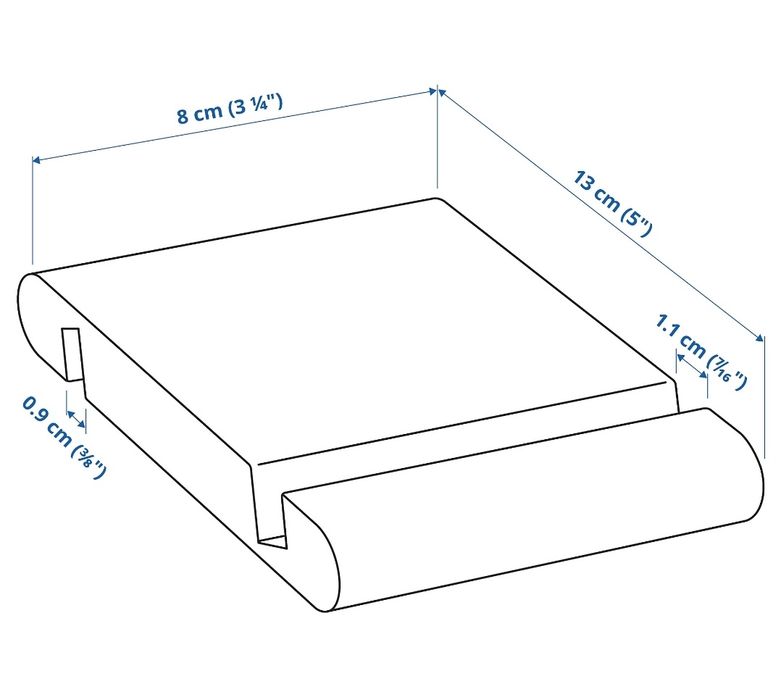 Podstawka pod telefon tablet Ikea Bergenes bambus