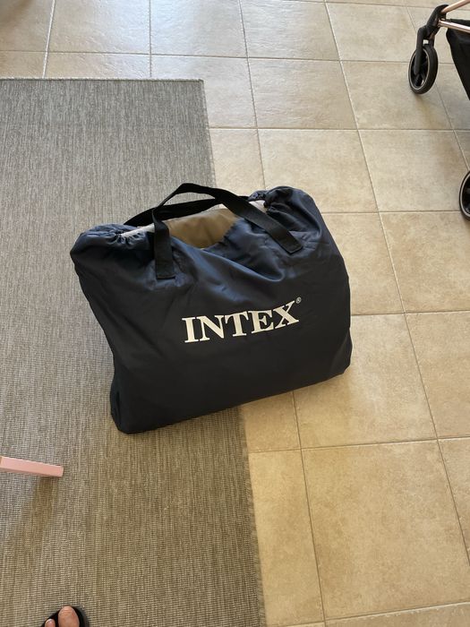 Intex 64428Np Ultra Plush Colchão insuflável de 2 lugares com Fiber-Tech