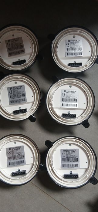 Czujki Polon Alfa 6046 Dot ,Duo 17 szt Nowe