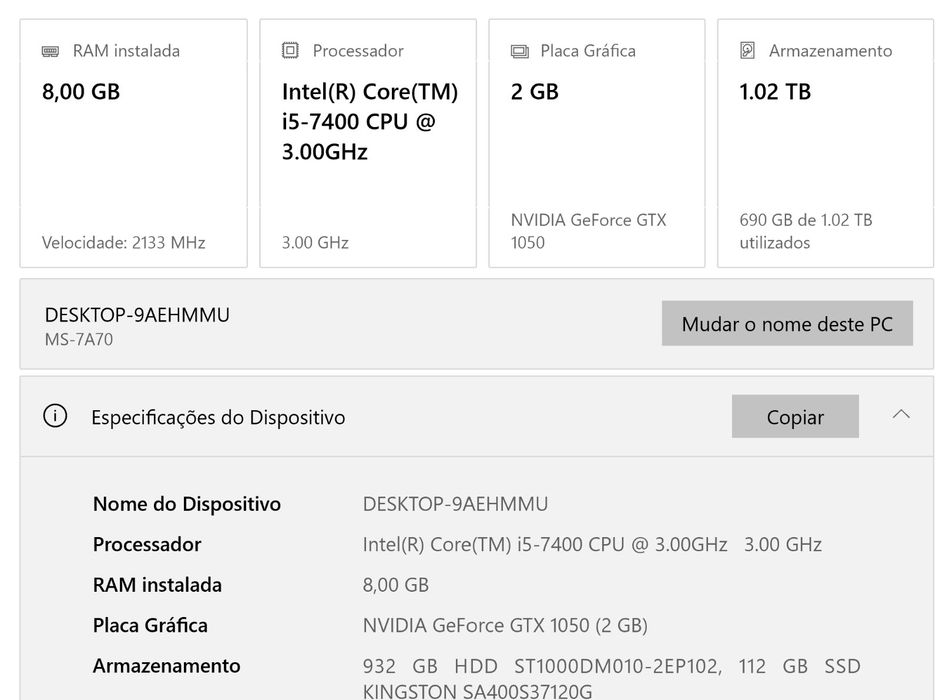 PC GAMING/ Desktop i5