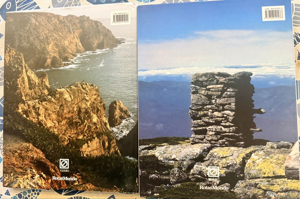 4 volumes de coleção Única ilustrada Nova Parques e reservas naturais + Palácios