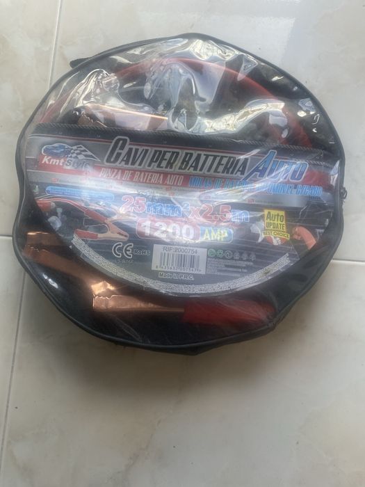 Cabo de arranque ( encherto carro)