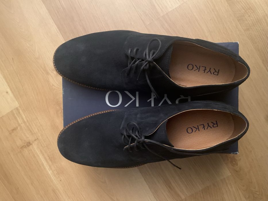 Buty Ryłko welur granatowe r.44 28.5cm