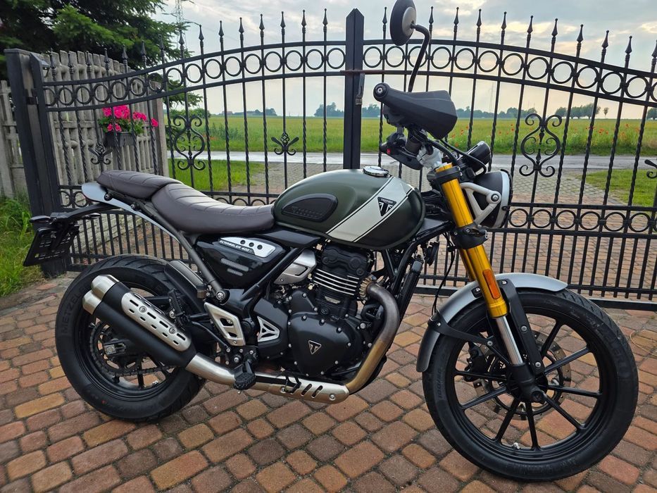 Triumph Scrambler Prawko A2 35Kw  400Cm  Serwis