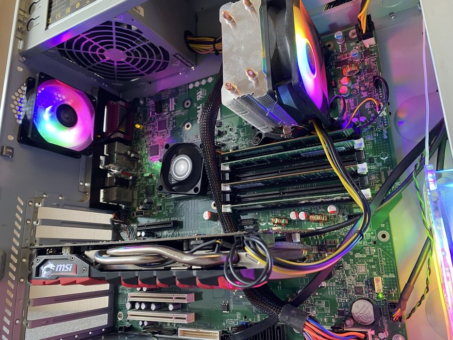 Новый Игровой Пк Intel Core i7 4 ядра | RX 470 | 10 gb ОЗУ