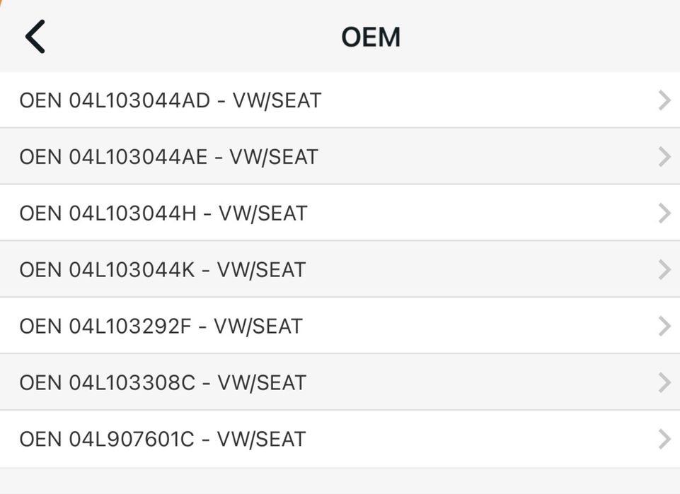 Arvores cames vw tdi