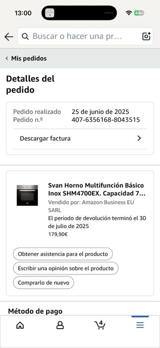 Forno SVAN NOVO / embalado