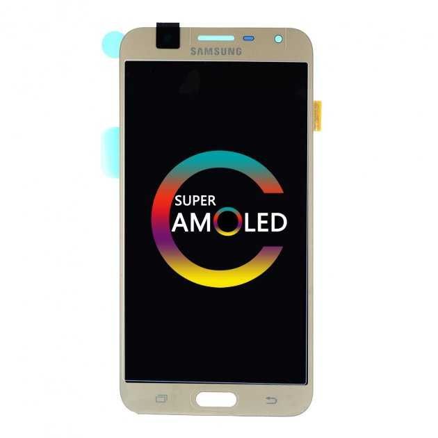 Дисплей Samsung J701 Galaxy J7 Neo (GH97-20904B) с тачскрином - Gold