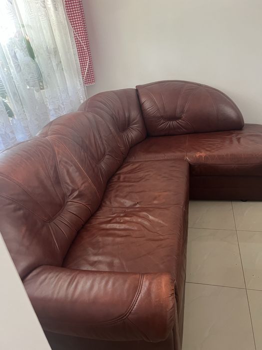 Kanapa narozna eco skóra