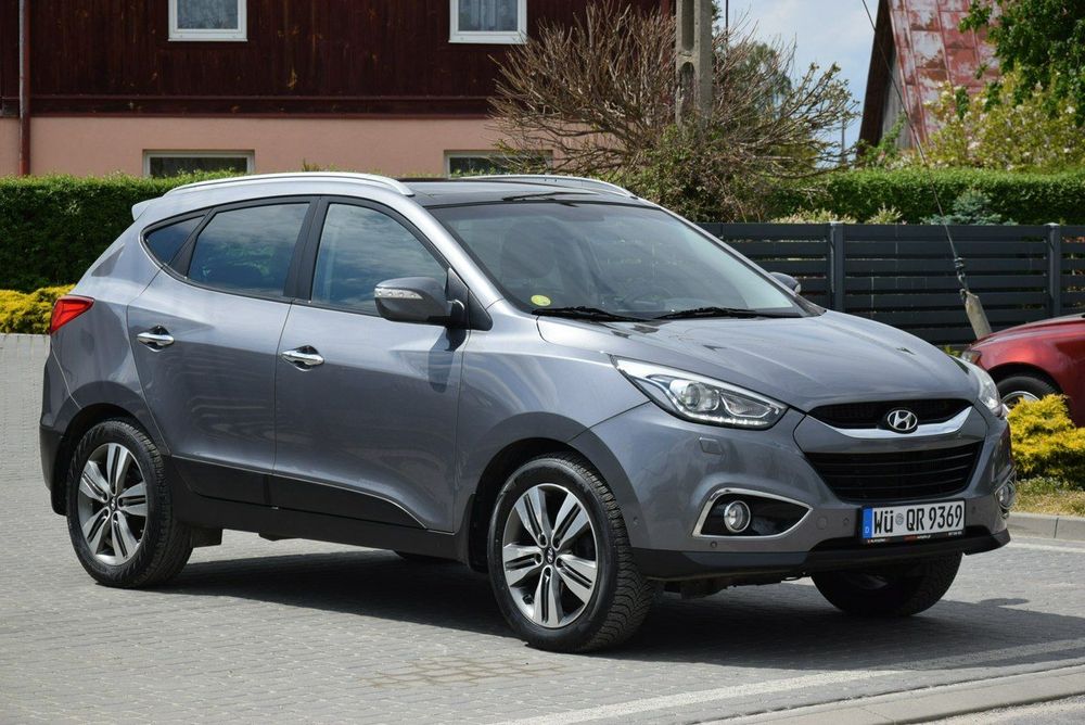 Hyundai ix35 2.0D 4x4 Navi Kamera 2015r 164 TYS KM Klimatronik Grzane Fotele