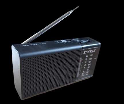 Radio radyjko na baterie kieszonkowe małe