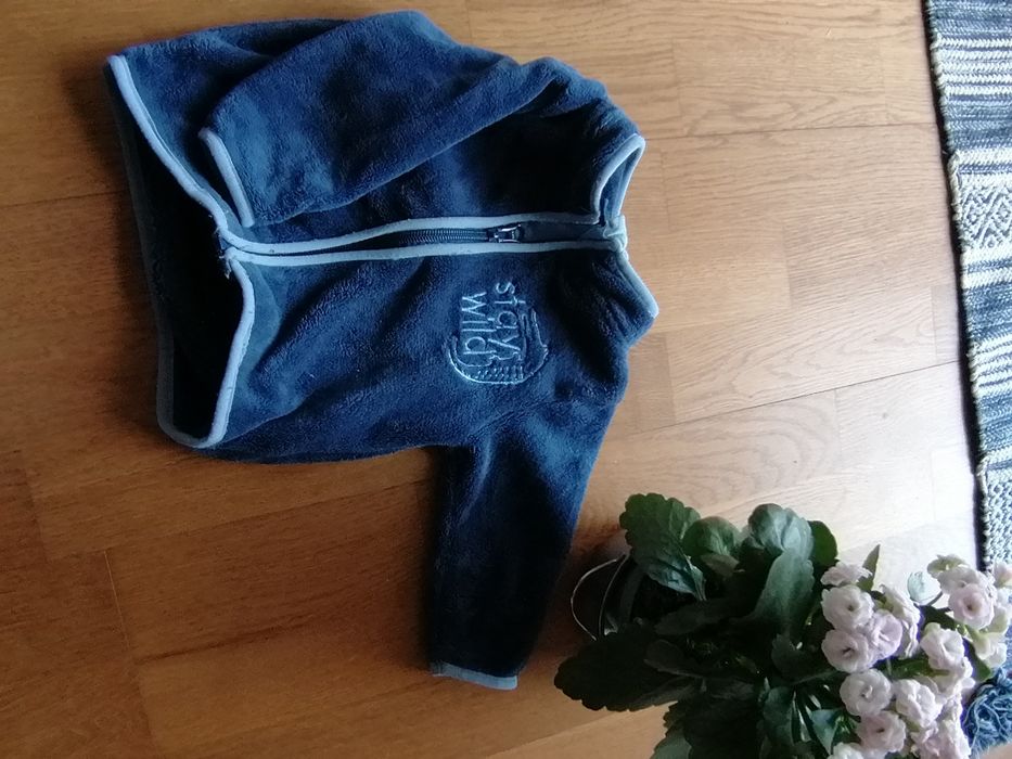 Ciepła polarowa rozpinana bluza Lupilu niemowlęca