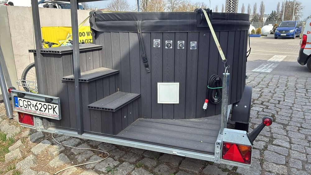 Mobilne jacuzzi-balia