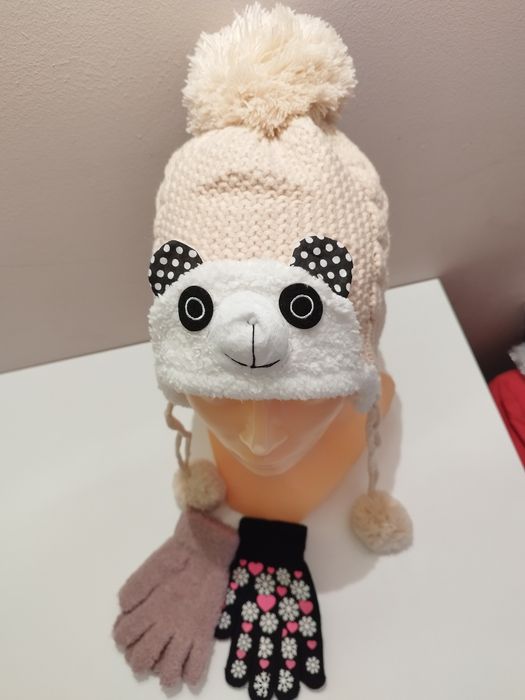 Zestaw czapka i 2 x rękawiczki