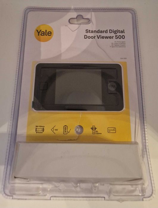 Yale Elektroniczny Wizjer Drzwiowy, 3.2 Calowy Ekran LCD,