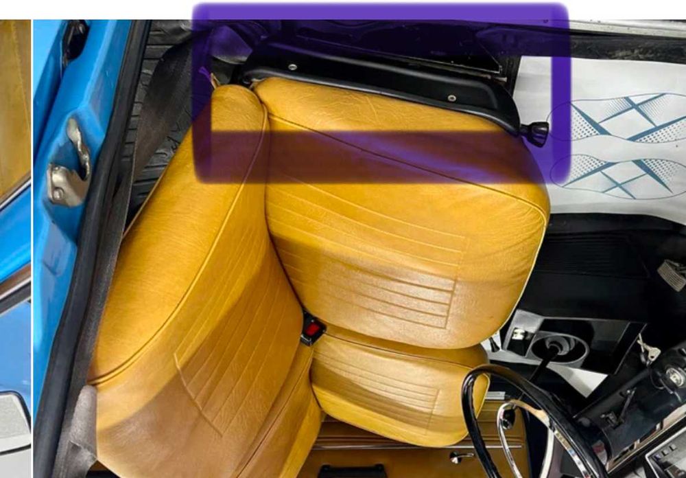 облицовка сиденье боковая ваз 2101.2107 черная комплект