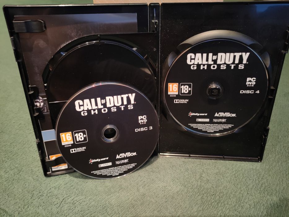 Call of duty ghosts PC 4CD PL Polska wersja językowa