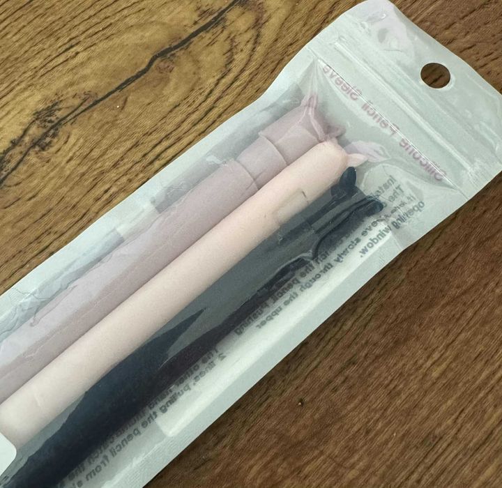 Silikonowe etui na ołówek długopis 3szt.